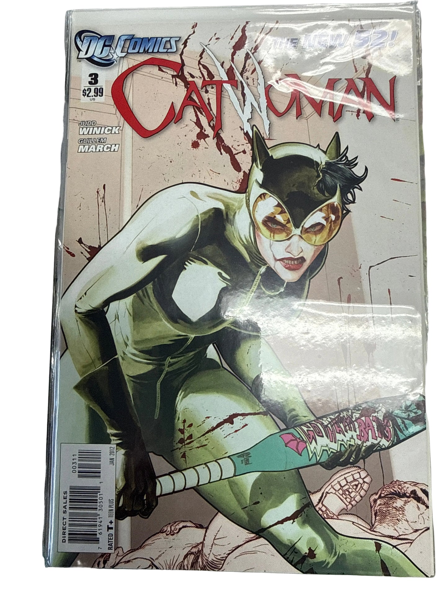DC COMICS NEW 52 CAT WOMAN 1-5 LOT