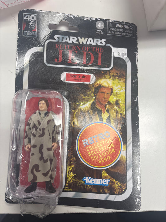 STAR WARS RETURN OF THE JEDI HAN SOLO RETRO COLLECTION