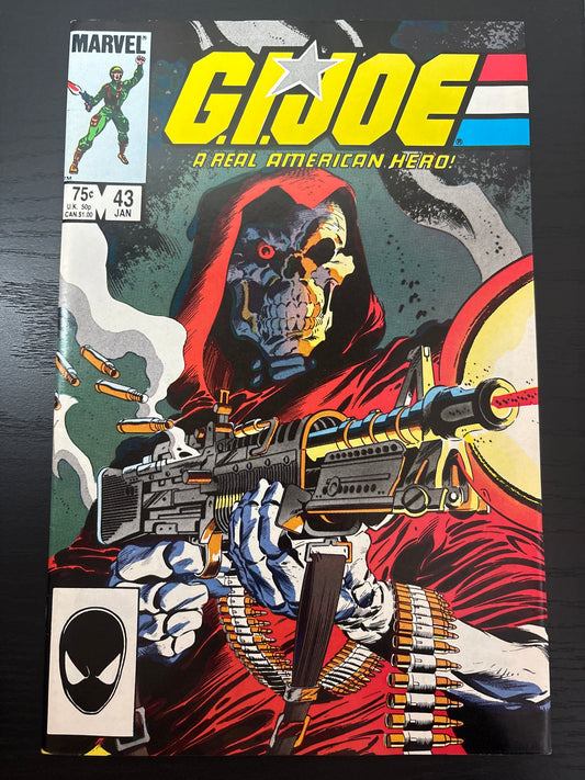 MARVEL G.I. JOE #43(1986) FIRST APPEARANCE OF SCRAP-IRON