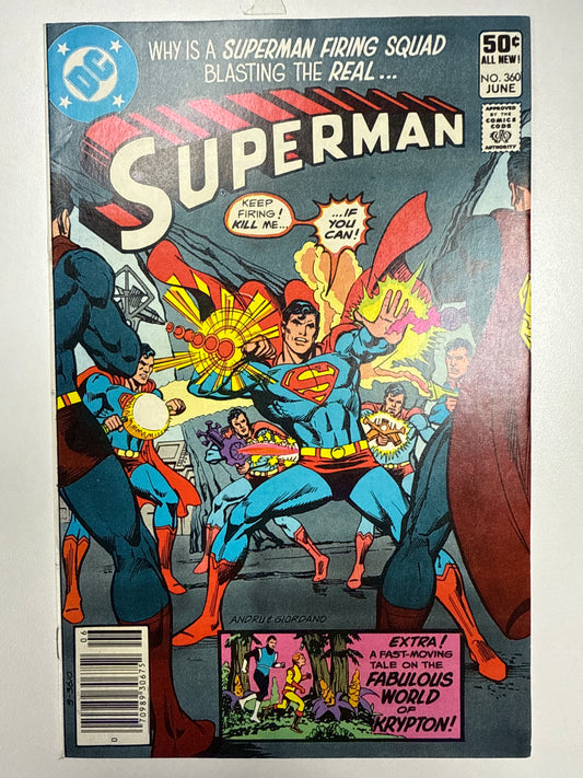 DC COMICS SUPERMAN 360