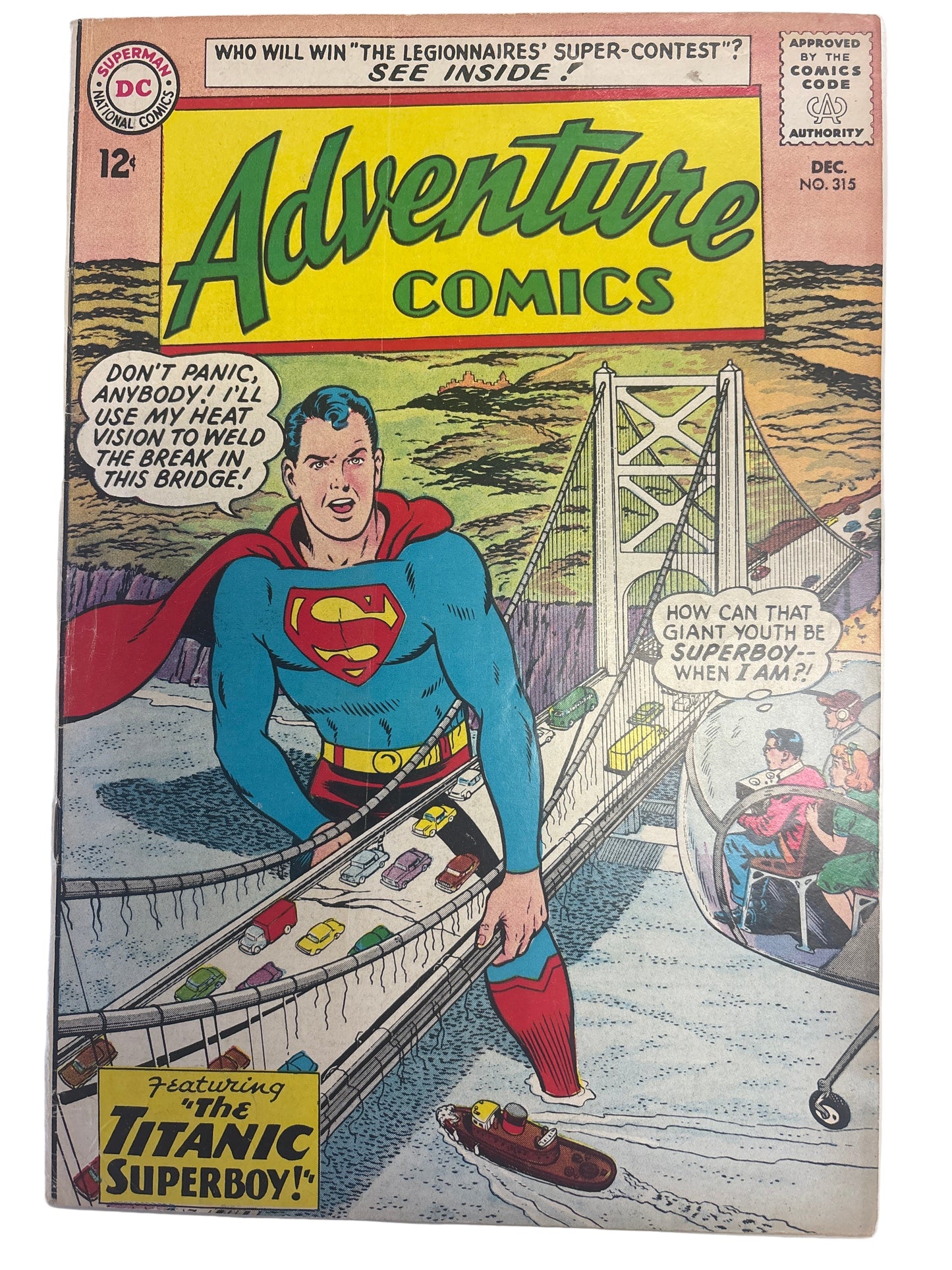 SUPERMAN DC ADVENTURE COMICS #315
