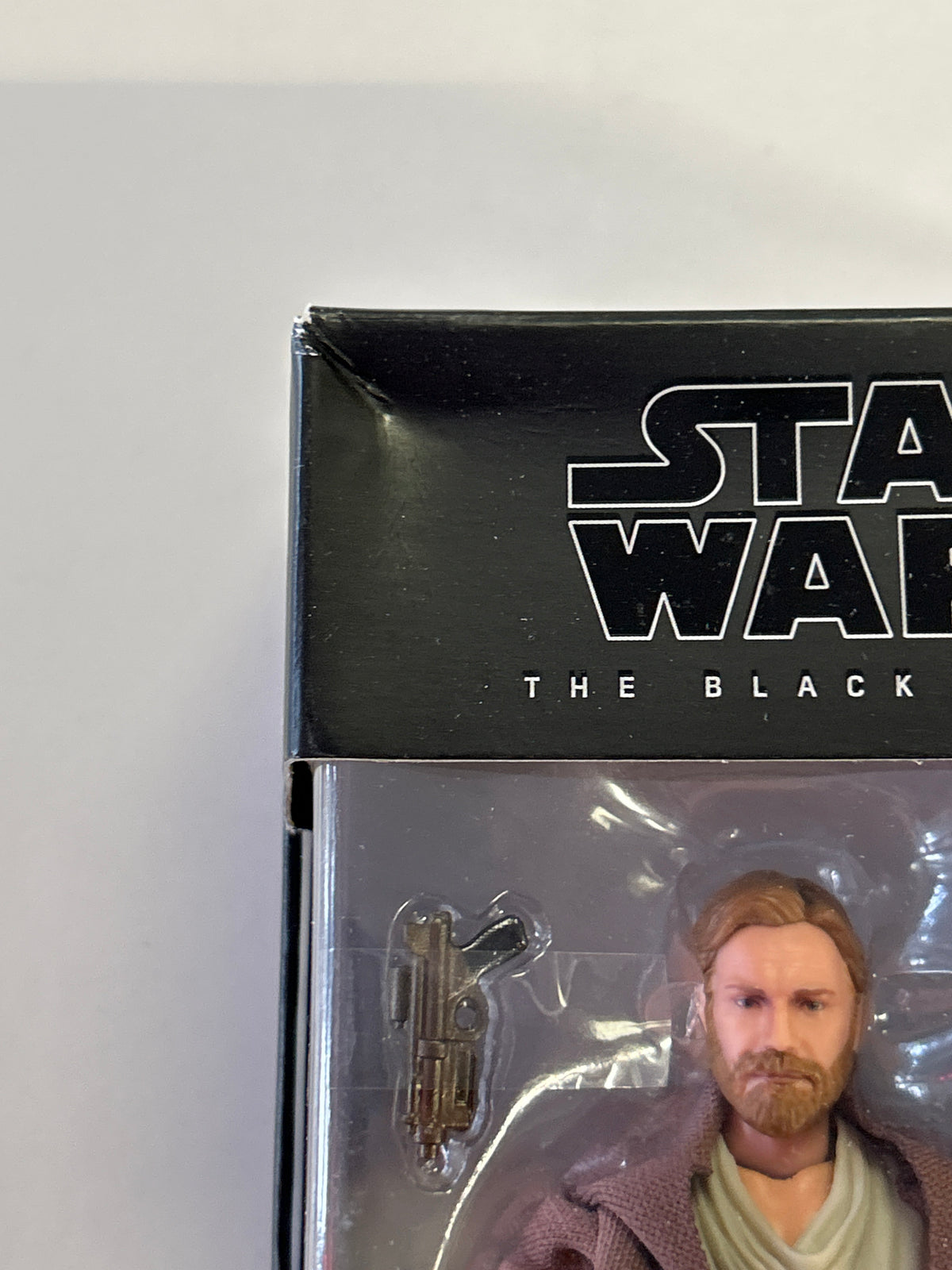 STAR WARS THE BLACK SERIES STAR WARS OBI-WAN KENOBI (WANDERING JEDI) NEW IN FAIR CONDITION BOX MISSING LIGHT SABER BLADE