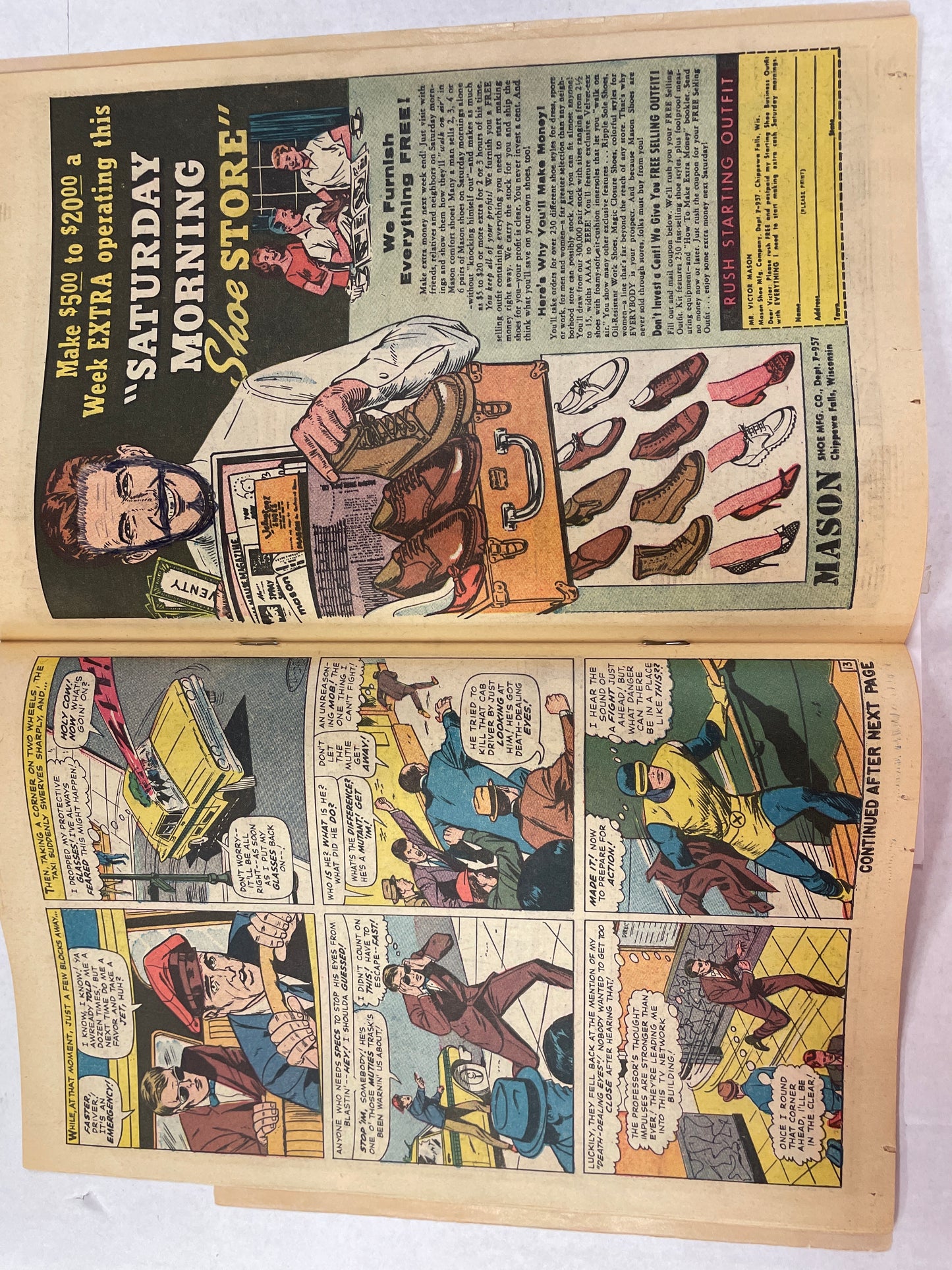 THE X-MEN #14 (1965, EARLY MARVEL SILVER AGE KEY COMIC!) 1st APPEARANCE OF THE SENTINELS & BOLIVAR TRASK! VG+