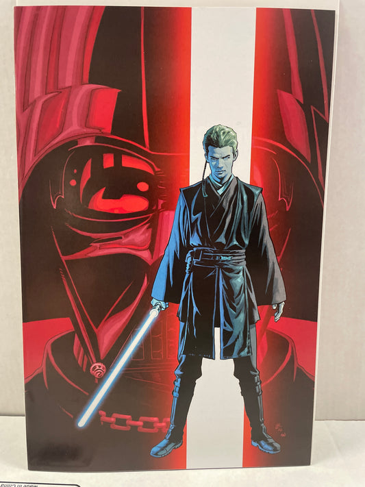 STAR WARS #25 NM/MINT (2022, LUKE ROSS VIRGIN VARIANT) DARTH VADER & ANAKIN COVER!