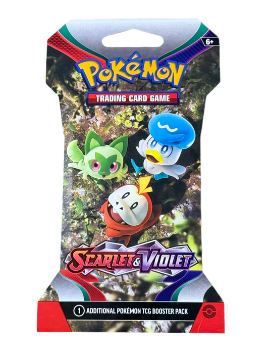 POKEMON TCG SCARLET & VIOLET BASE SLEEVED BOOSTER PACK