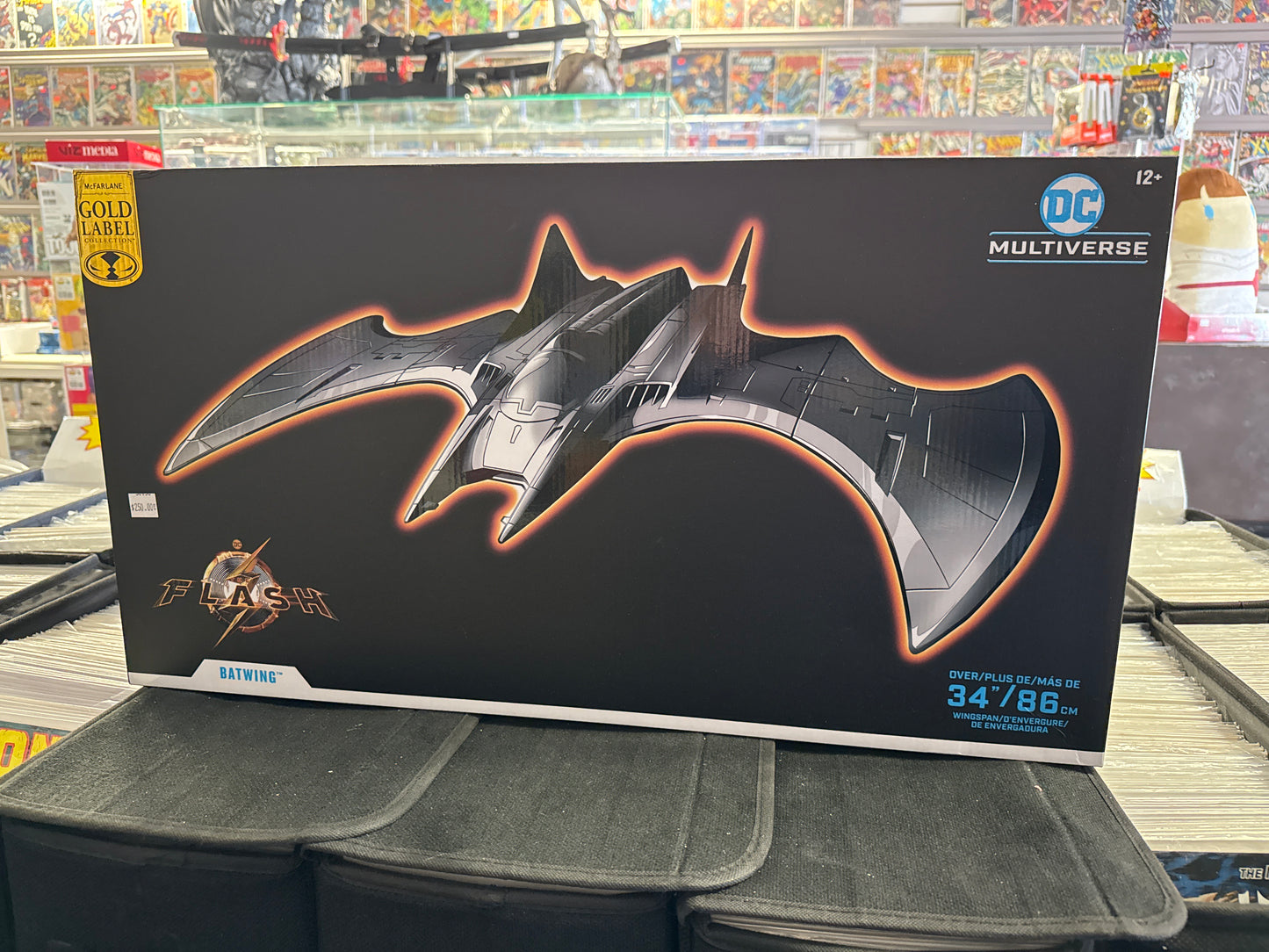 BATMAN’S BATWING (OFFIClAL MCFARLANE GOLD LABEL COLLECTION TOY! 2023)