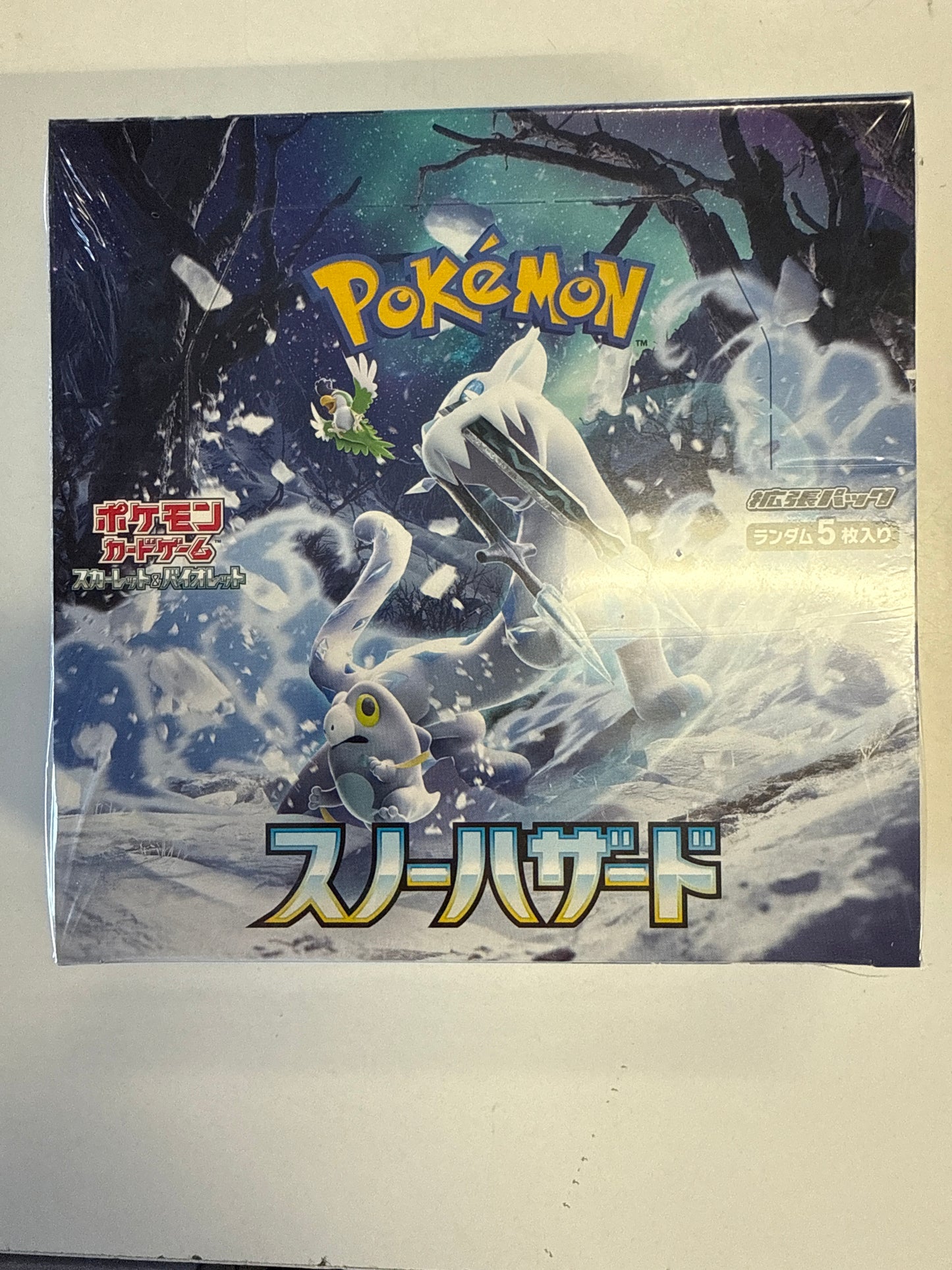 POKEMON TCG JAPANESE SNOW HAZARD BOOSTER BOX SET