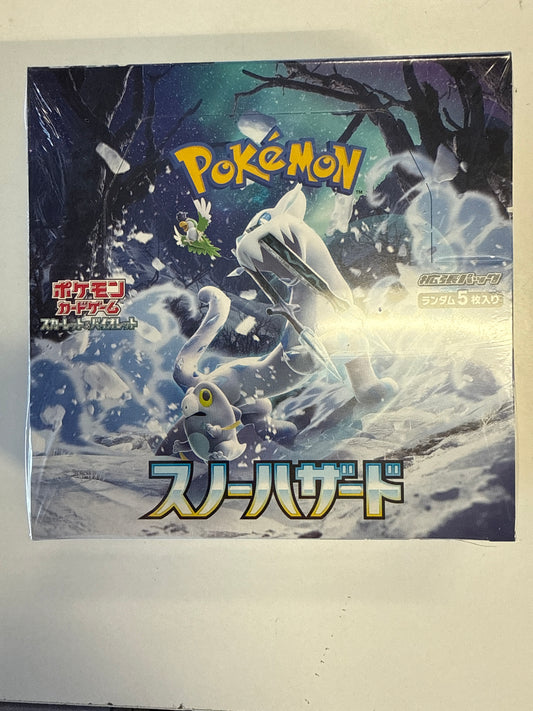 POKEMON TCG JAPANESE SNOW HAZARD BOOSTER BOX SET