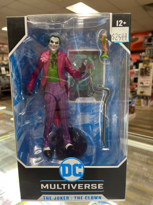 DC COMICS MULTIVERSE THE JOKER: THE CLOWN ACTION FIGURE