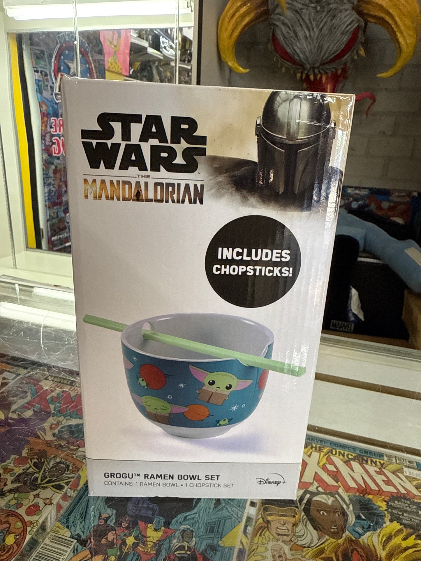 Ukonic Star Wars Grogue Ramen Bowl Set with Chopsticks