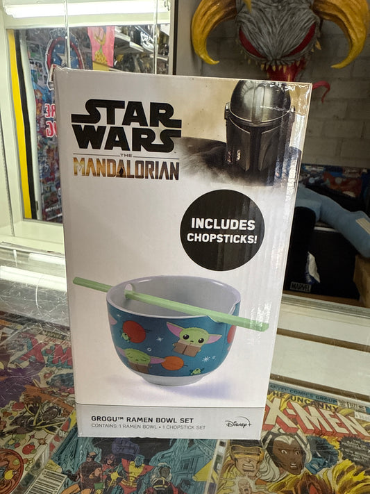Ukonic Star Wars Grogue Ramen Bowl Set with Chopsticks