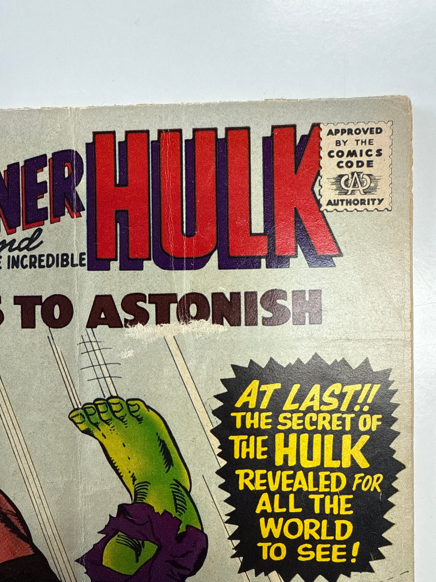 MARVEL COMICS Tales to Astonish 87 Hulk cover Namor Silver Age Marvel 1967 Stan Lee comic book