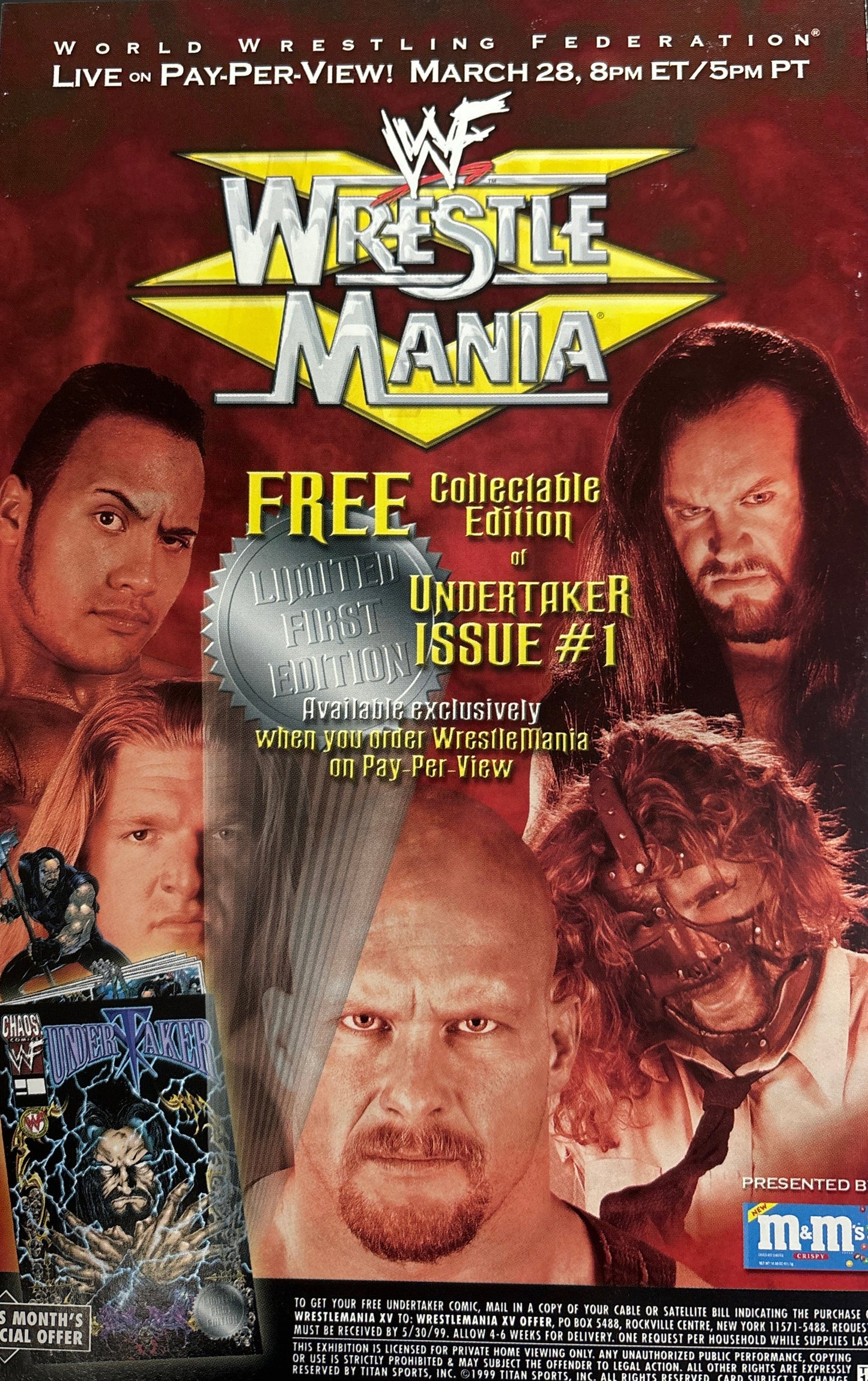 CHAOS COMICS UNDERTAKER #1 SIGNED BY BEAU SMITH & BRIAN PAULIDO WITH COA