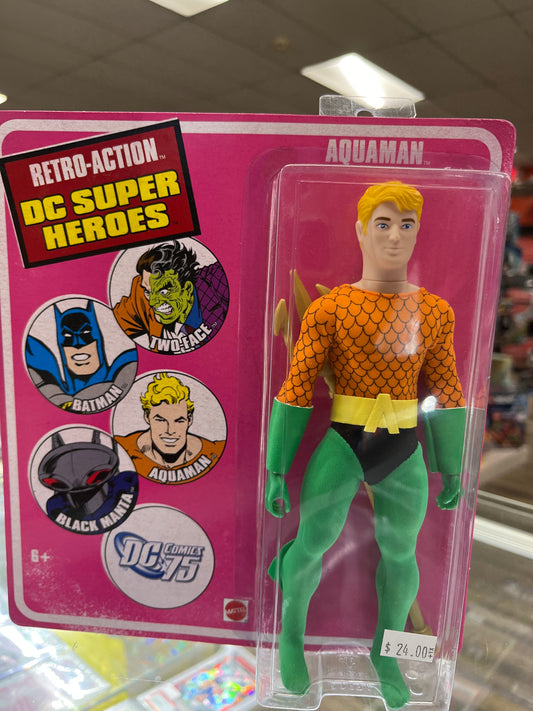 RETRO-ACTION DC SUPER HERO AQUAMAN ACTION FIGURE