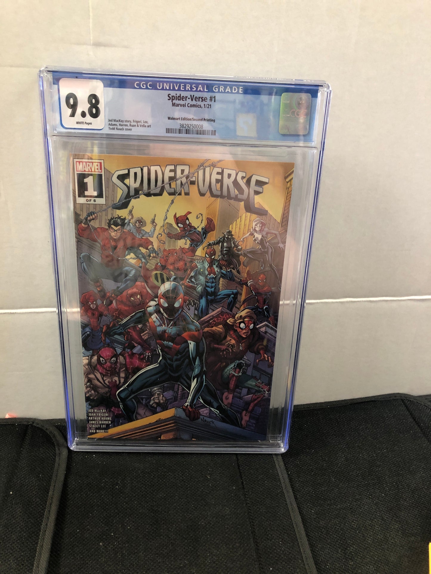 MARVEL COMICS SPIDER-VERSE 1 (2021) WALMART EDITION SECOND PRINTING CGC 9.8 WP