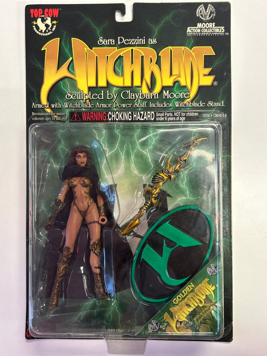 MOORE ACTION COLLECTIBLES TOP COW SARA PEZZINI AS WITCHBLADE FIGURE NEW IN BOX NEAR MINT