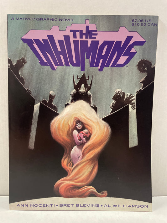 THE INHUMANS GRAPHIC NOVEL (1988 MINTY!) NM/MINT BEAUTY! HTF