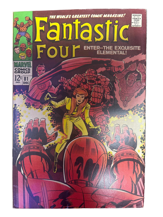 MARVEL FANTASTIC FOUR #81