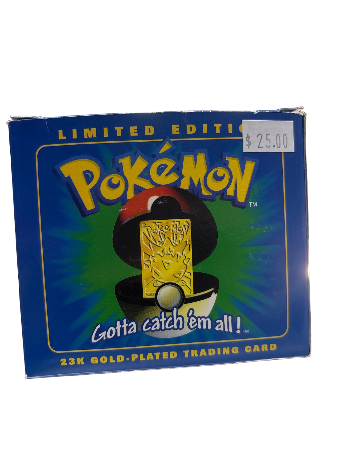 golden togepi pokemon card POKEMON 23K GOLD PLATED TRADING CARD TOGEPI – One Of Us Comics