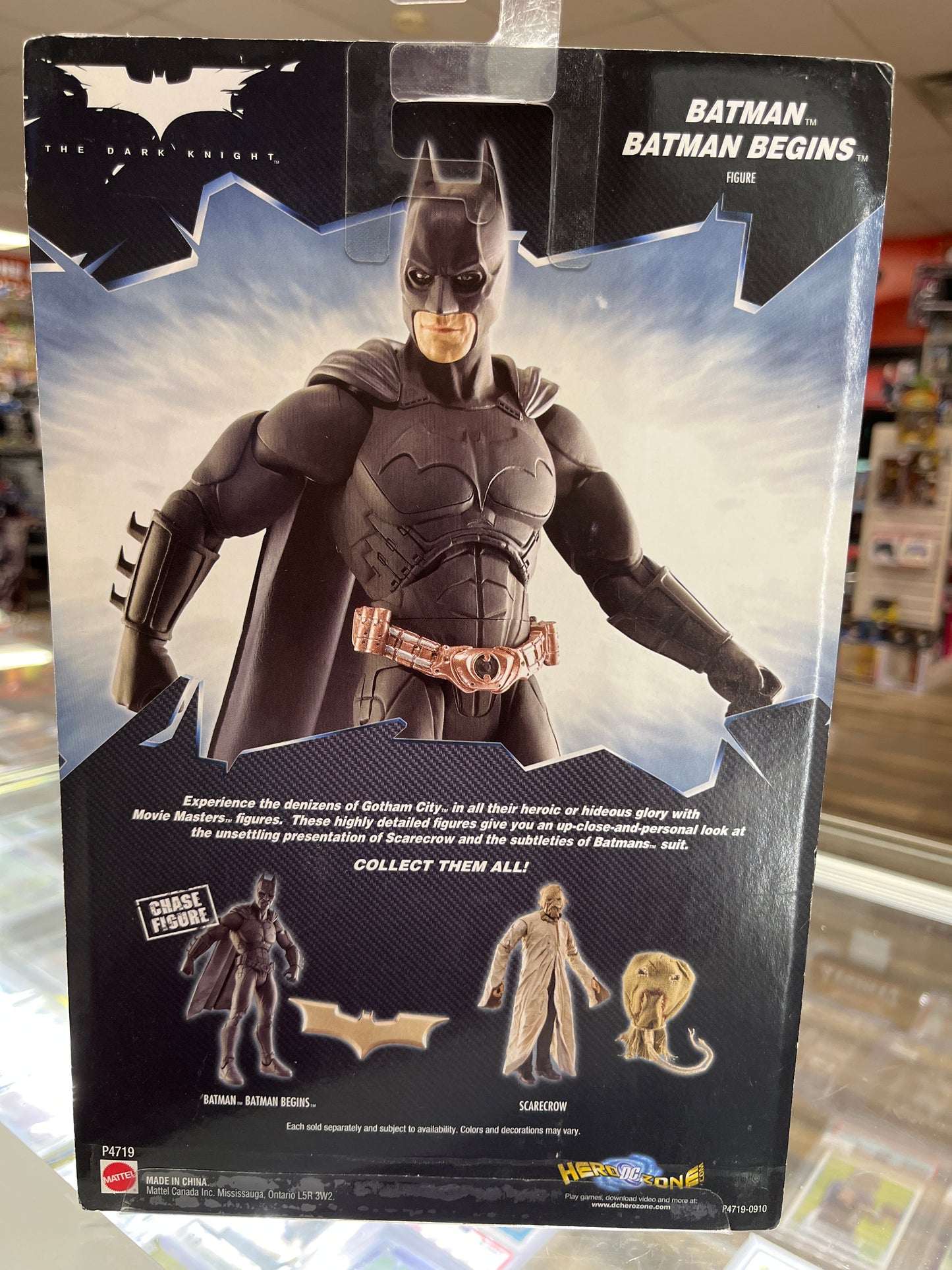 BATMAN BATMAN BEGINS ACTION FIGURE