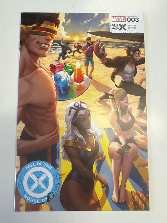 MARVEL COMICS - FALL OF THE HOUSE OF X #003 BEACH VARIANT