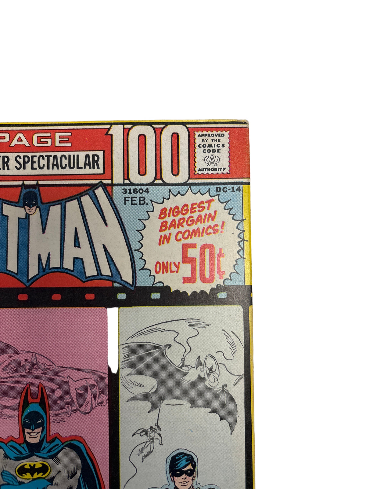 DC 100 PAGE SUPER SPECTACULAR BATMAN WILDCAT BATMAN ROBIN