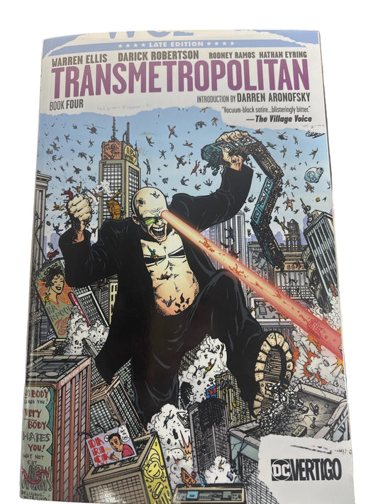 DC VERTIGO TRANSMETROPOLITAN BOOK 4