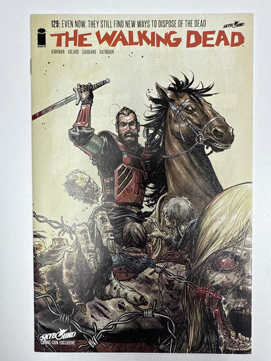 IMAGE COMICS WALKING DEAD #129 COMIC CON EXCLUSIVE