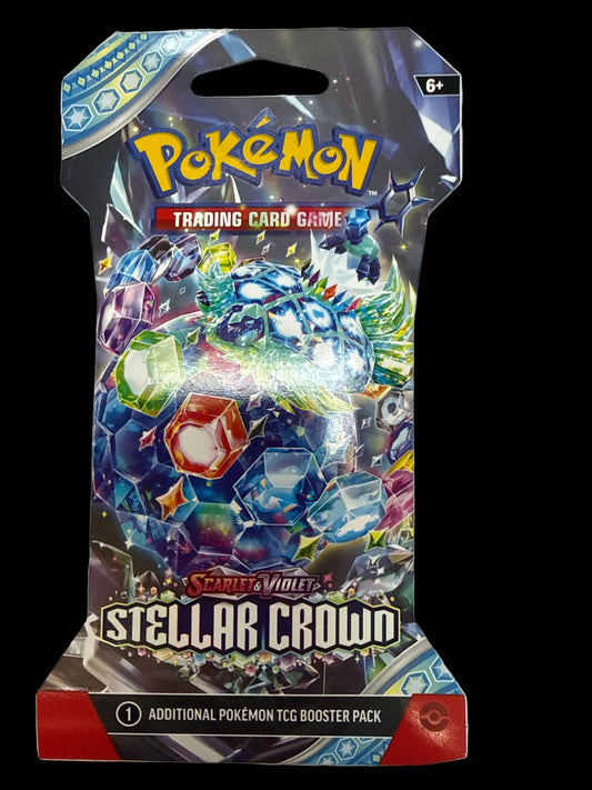 POKEMON TCG SCARLET VIOLET STELLAR CROWN HANGER PACK