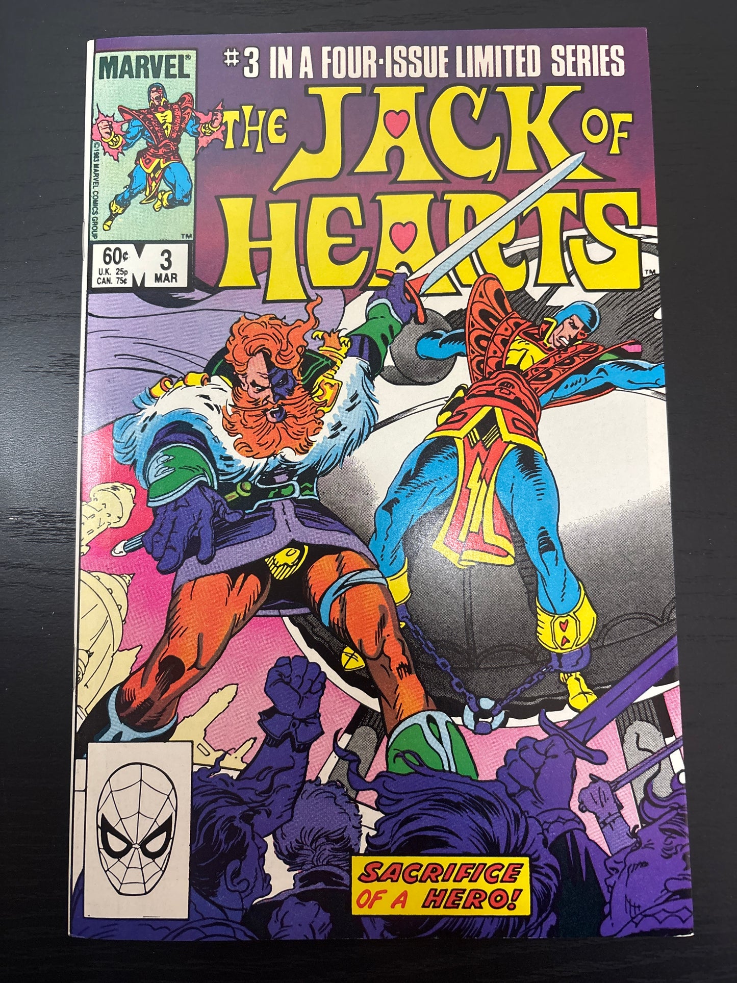 MARVEL THE JACK OF HEARTS #1-4 BUNDLE SET