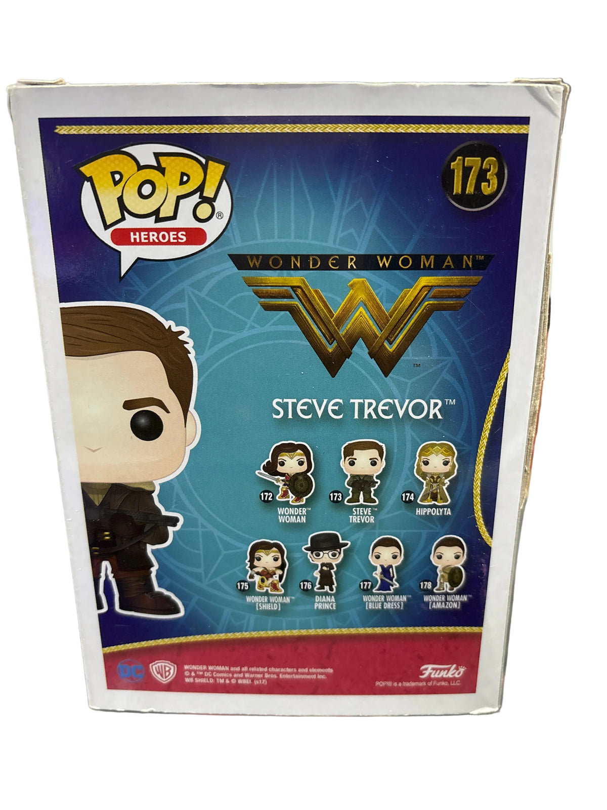 FUNKO POP HEROES DC WONDER WOMAN STEVE TREVOR 173