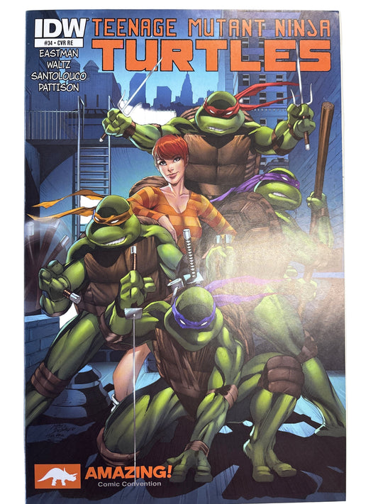 IDW TEENAGE MUTANT NINJA TURTLES #34