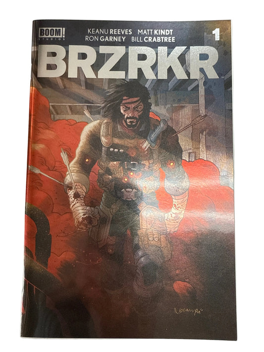 BOOM STUDIOS BRZRKR #1 FOIL CVR A