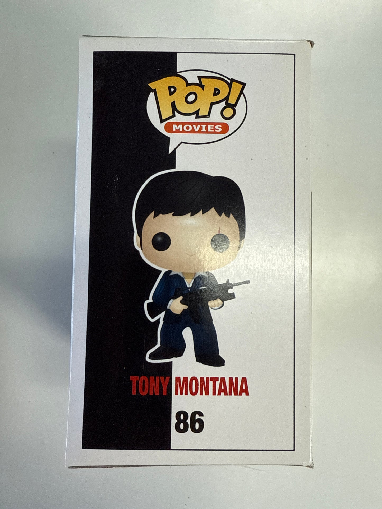 FUNKO POP POP MOVIES SCARFACE # 86 TONY MONTANA GOOD CONDITION