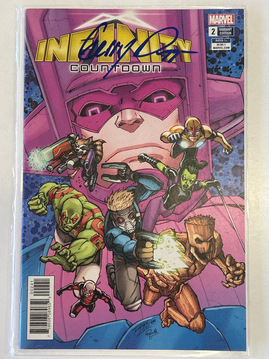 MARVEL COMICS INFINITY COUNTDOWN #2 SIGNED BY GERRY DUGGAN