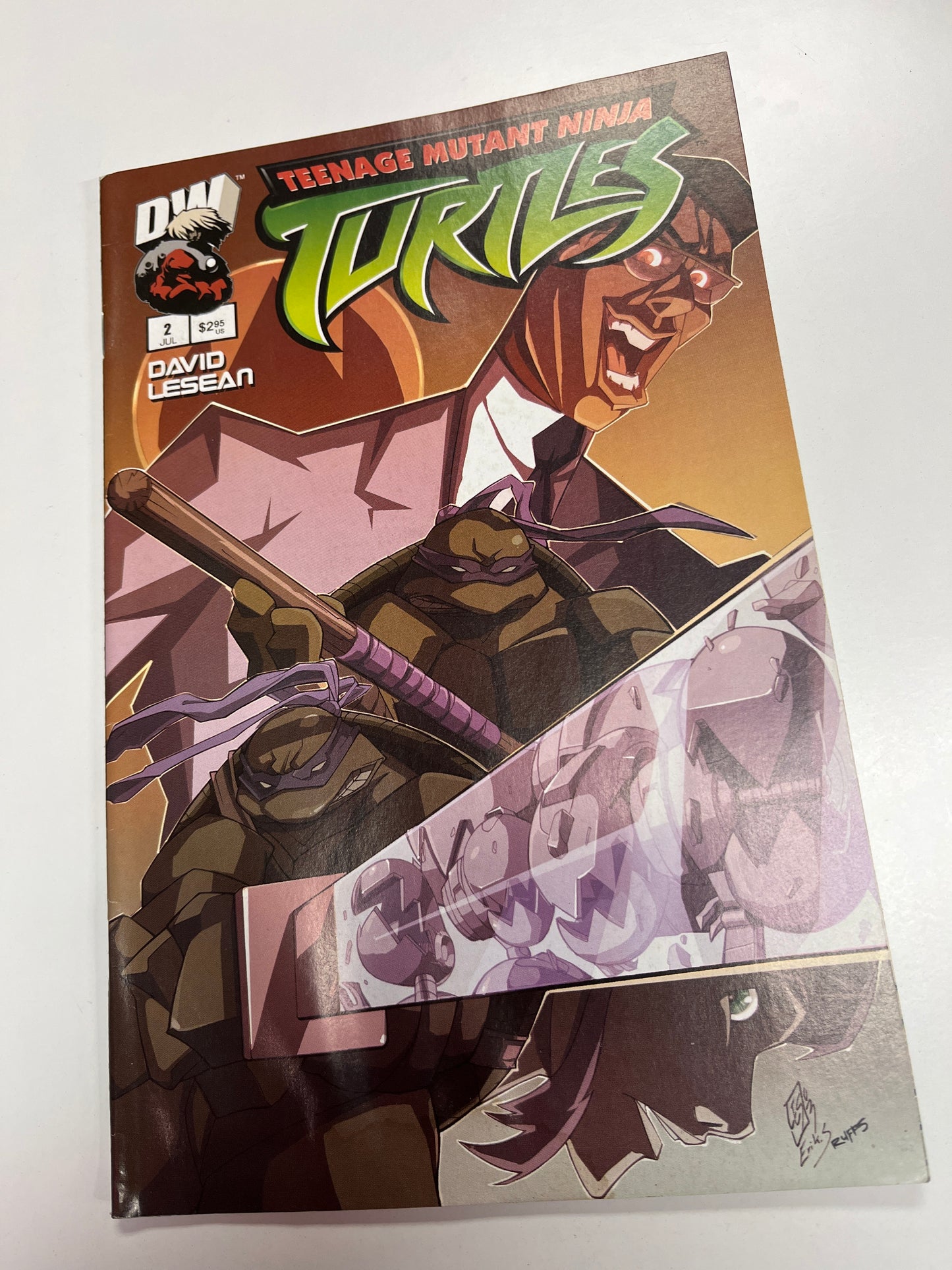 IDW TEENAGE MUTANT NINJA TURTLES #2
