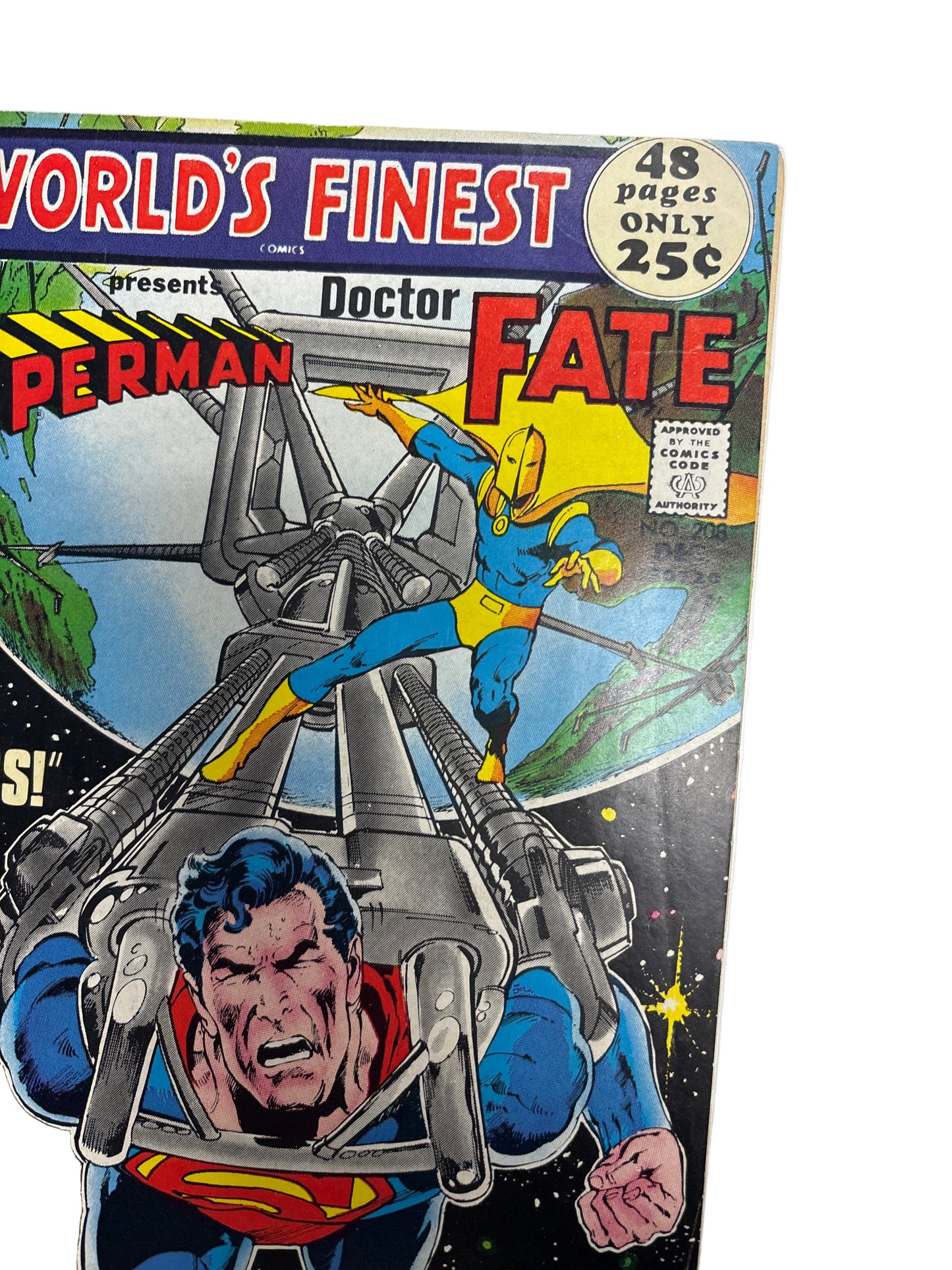 DC COMICS WORLDS FINEST SUPERMAN DOCTOR FATE #208