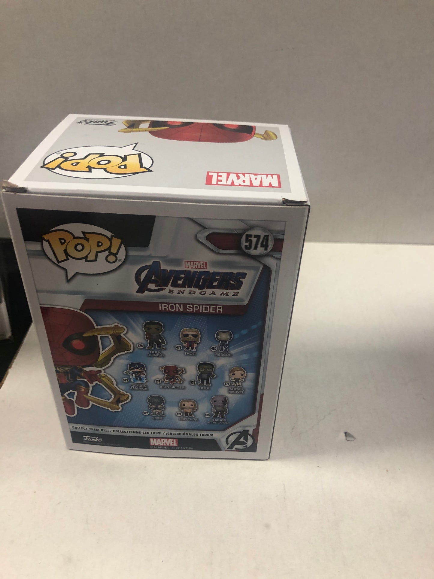 FUNKO POP - MARVEL AVENGERS END GAME #574 IRON SPIDER (2024, VERY GOOD CONDITION)