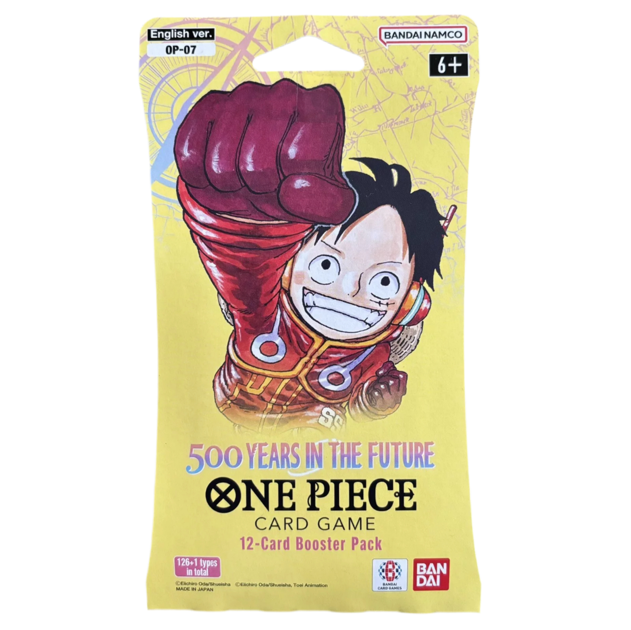 Bandai One Piece Card Game 500 Years In The Future Booster Pack Sleeve