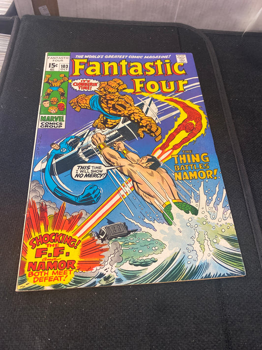 MARVEL COMICS FANTASTIC FOUR #103 (1970)2ND APPEARANCE OF AGATHA HARKNESS