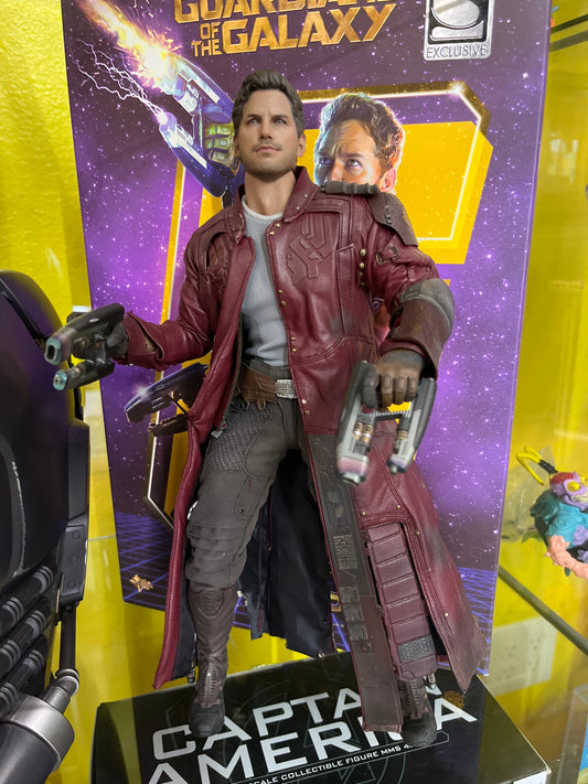 Hot Toys mms 255 Star-Lord 1/6th scale collectible figure