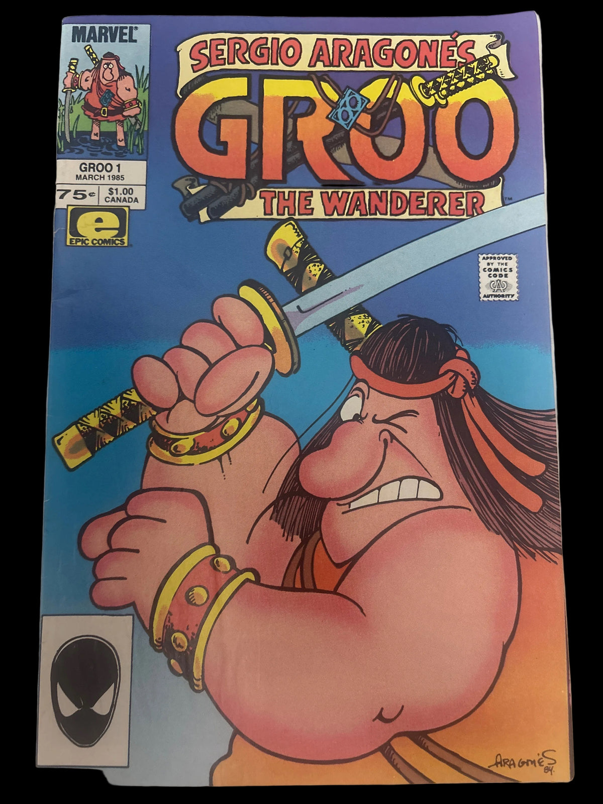 MARVEL SERGIO ARAGONE’S GROO THE WANDERER #1