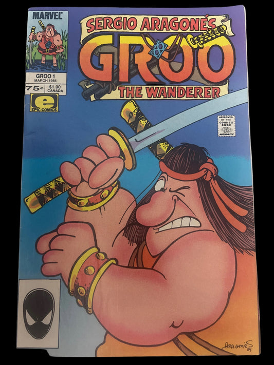 MARVEL SERGIO ARAGONE’S GROO THE WANDERER #1