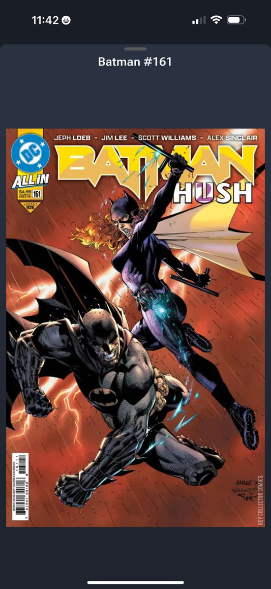 DC COMICS BATMAN #161 HUSH 3