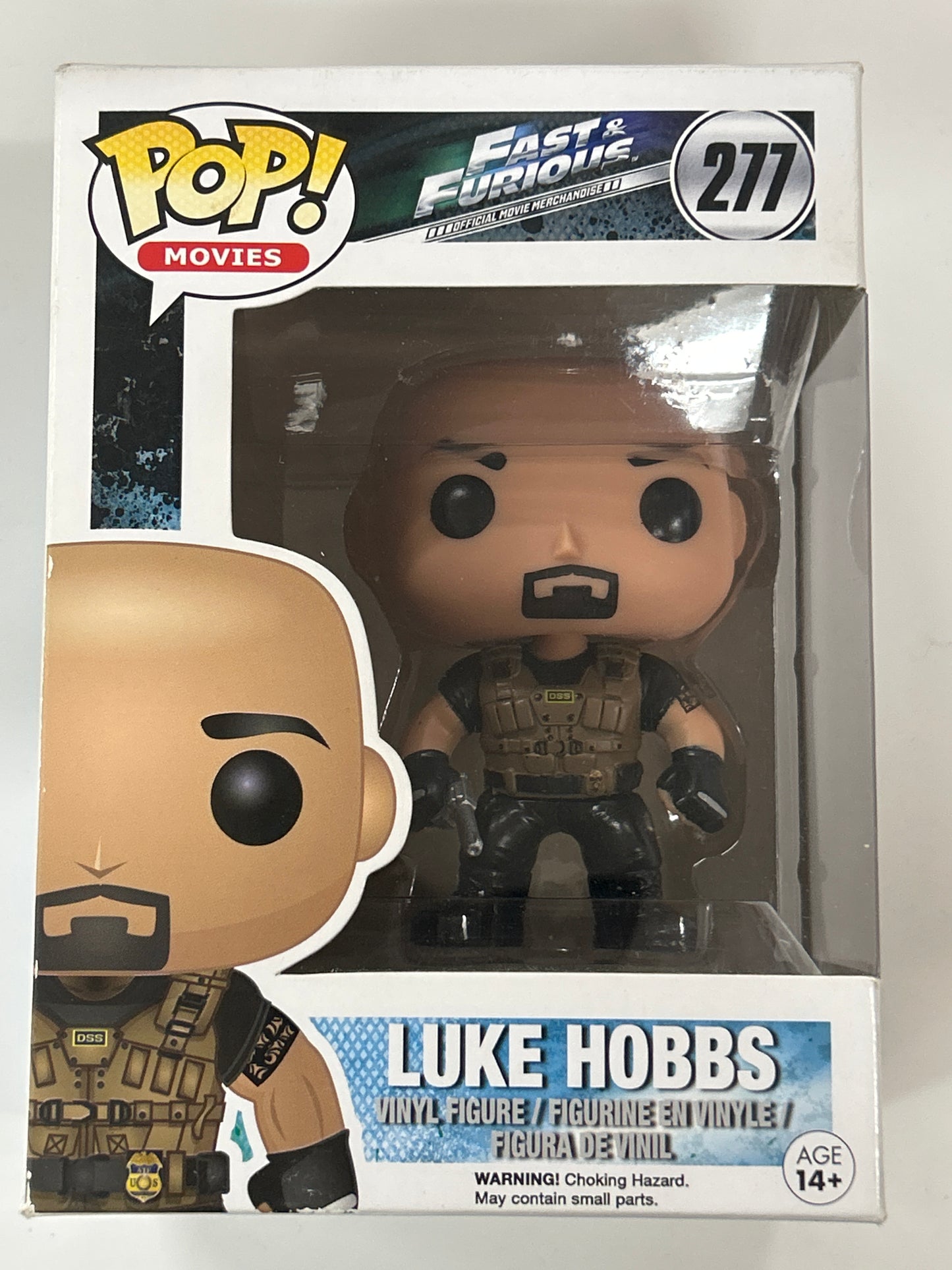 FUNKO POP FAST & FURIOUS LUKE HOBBS GREAT CONDITION