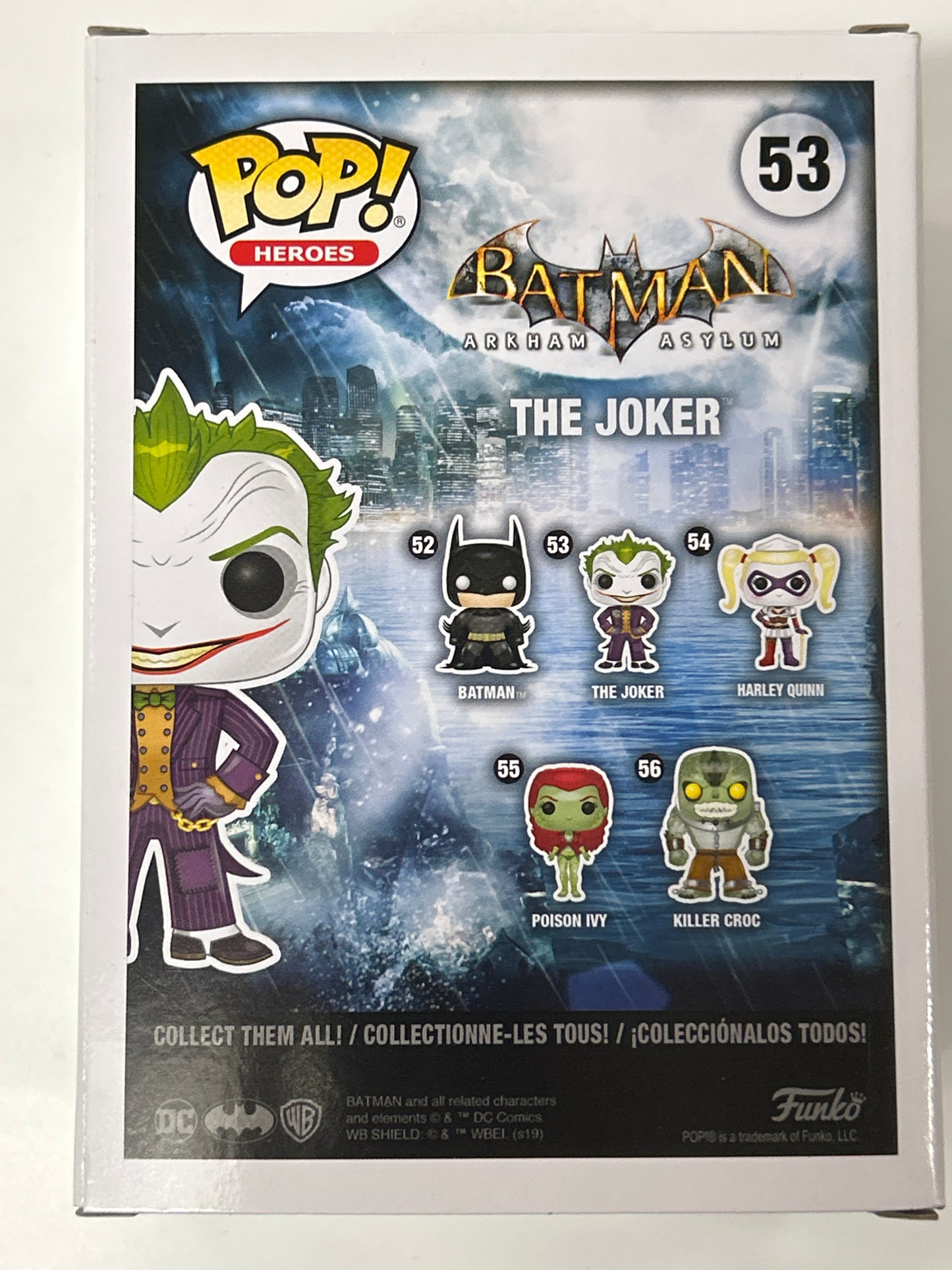 FUNKO POP BATMAN ARKHAM ASYLUM THE JOKER TARGET EXCLUSIVE GREAT CONDITION