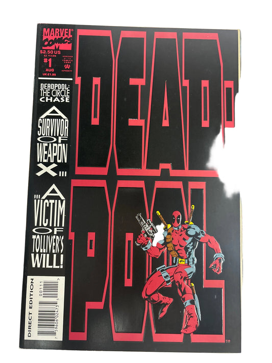 MARVEL DEADPOOL SURVIVOR OF WEAPON X A VICTIM OF TOLLIVER’S WILL #1