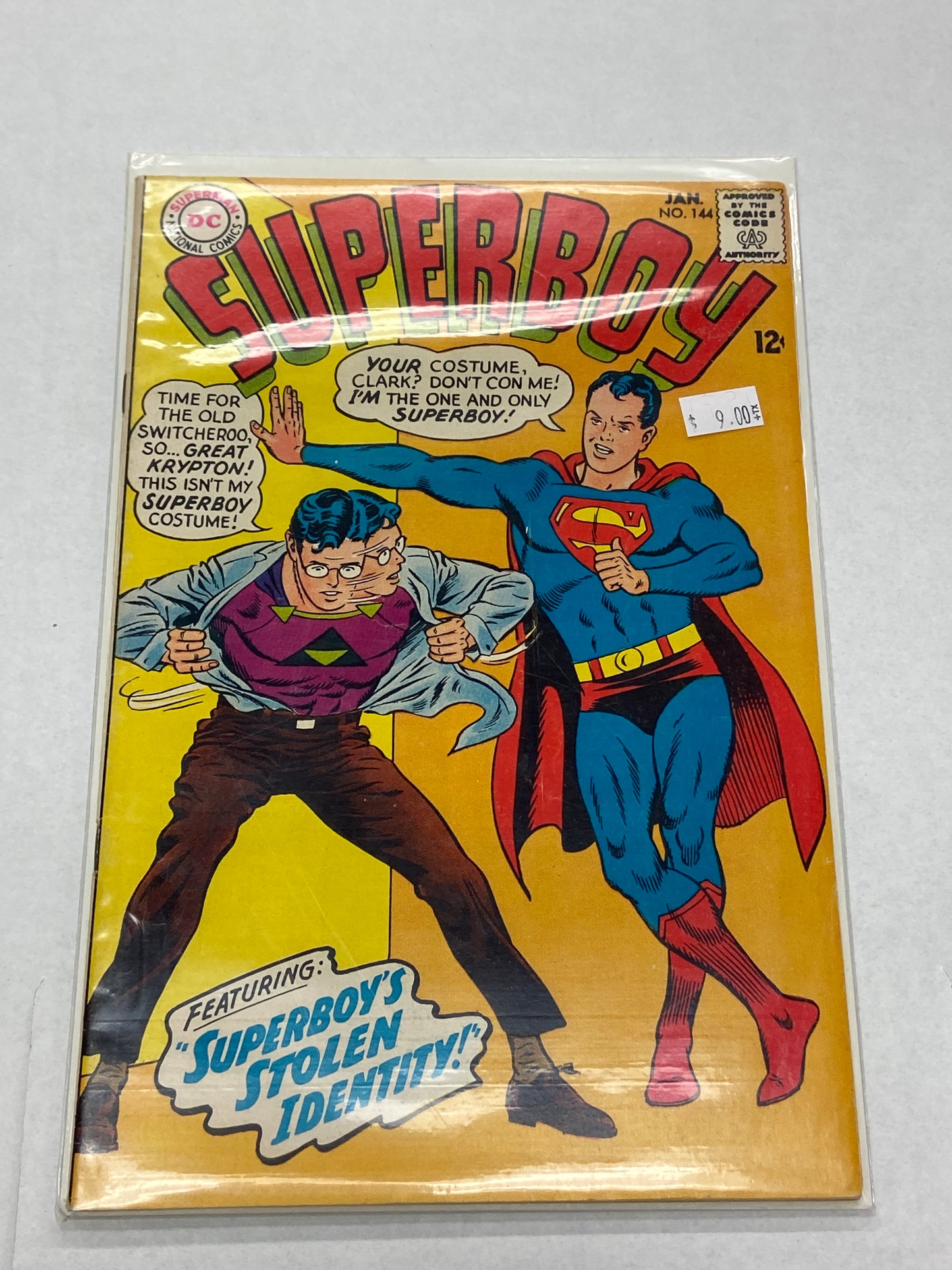 DC COMICS SUPERBOY NO. 144