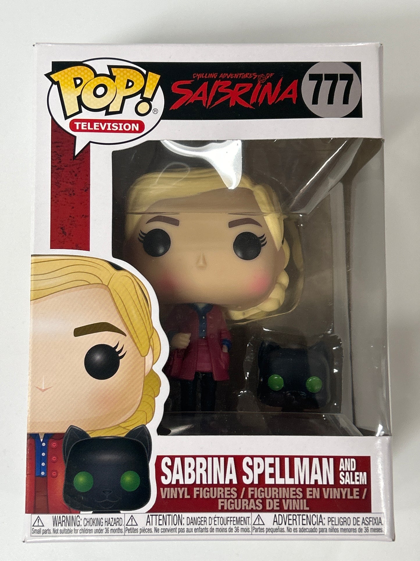 FUNKO POP SABRINA SPELLMAN AND SALEM GREAT CONDITION