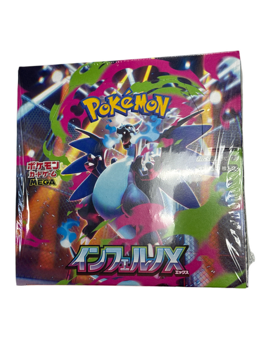 POKEMON TCG JAPANESE MEGA INFERNO X BOOSTER BOX